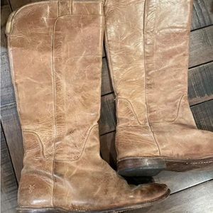 Frye boots tall womens size 10